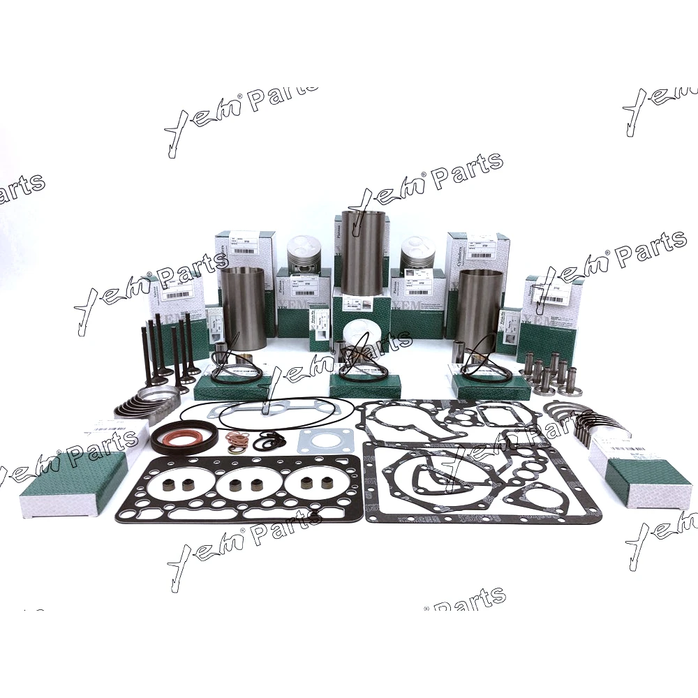 Made in China STD Overhaul Rebuild Kit For Kubota D722 Engine 3 cylinder For bobcat MT52