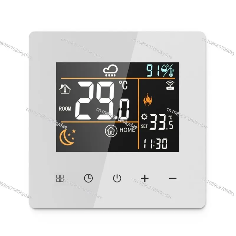 A32T-Tuya Smart Thermostat 25A Wifi Enabled Electric Heating Temperature Control for Google Home Alexa Automation System