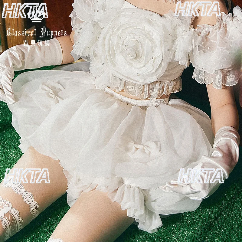 

Оригинальные сетчатые шорты в стиле Лолиты с тыквой, женские милые пушистые шорты с бантом для девочек и эластичной резинкой на талии, королевская юбка Kawaii, высокое качество