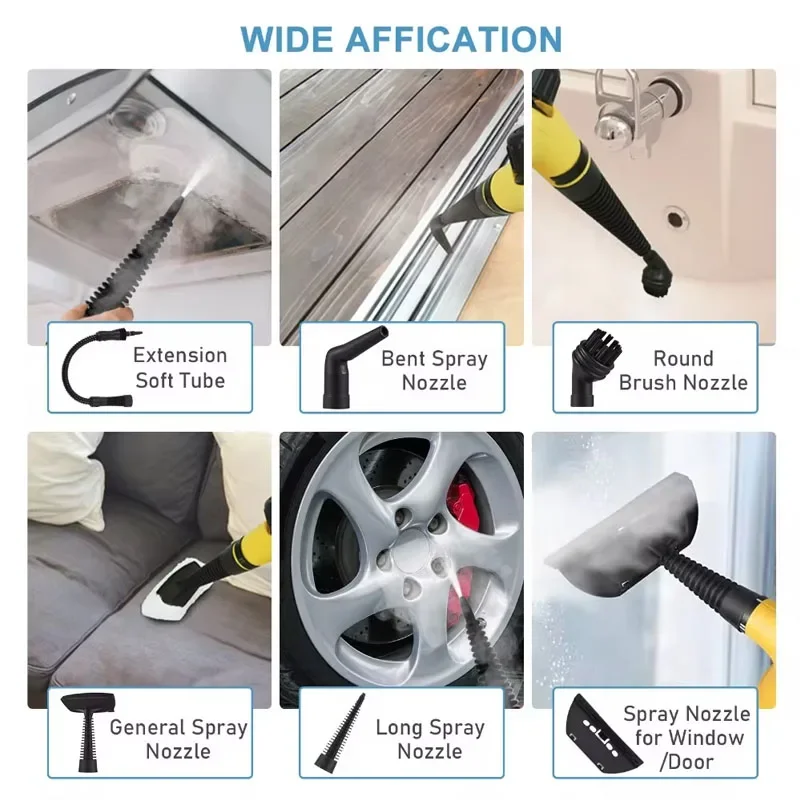 2025 Multifunctional Household Cleaning Machine Commercial Handheld High Temperature Steam Cleaning Machine Cleaner ﻿