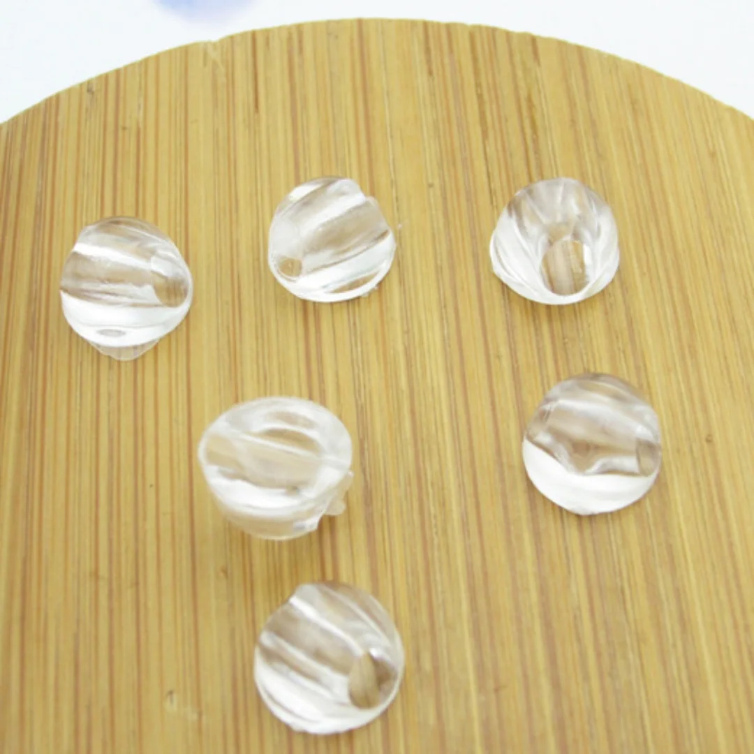 Plastic Clear Cabochon Base for  DIY Handmade Crafts Flatback Miniatures Crafting Fittings  9mm 100pcs