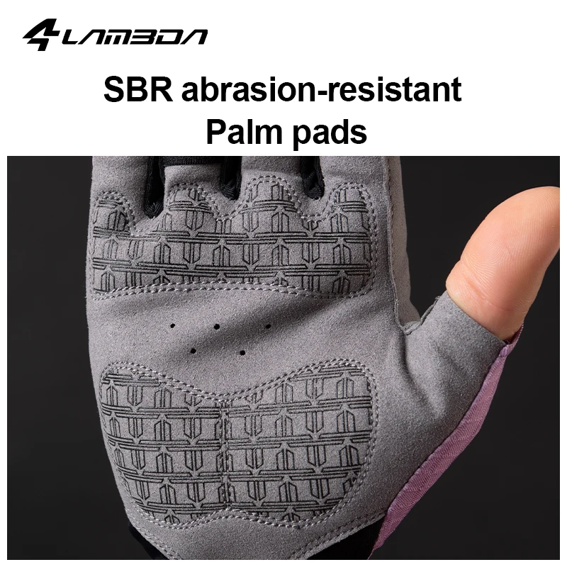 LAMEDA Cycling Gloves Half Finger Summer Bicycle MTB Gloves Shock-absorption Mountain Bike Gym Sports Gloves Cycling Accessories
