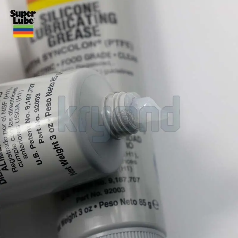 Imagem -05 - Syncolon Lubrificante de Silicone Graxa Ptfe Super Lube 92003 85g 1pc