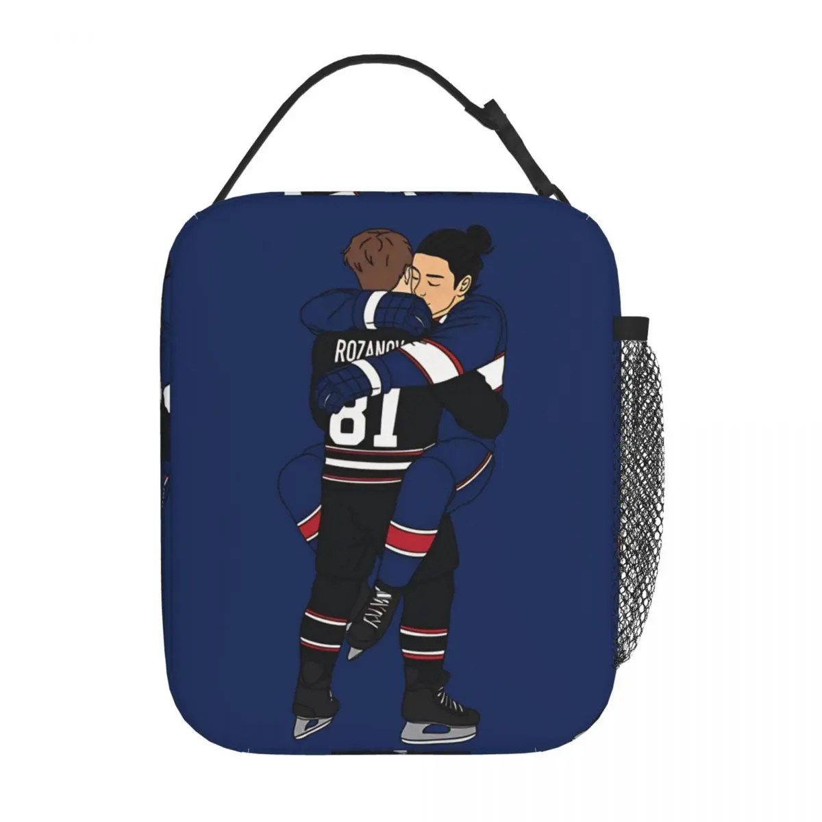 Shane Ilya Heated Rivalry Insulated Lunch Bag Cooler Bag Meal Container High Capacity Tote Lunch Box Food Bag School Outdoor