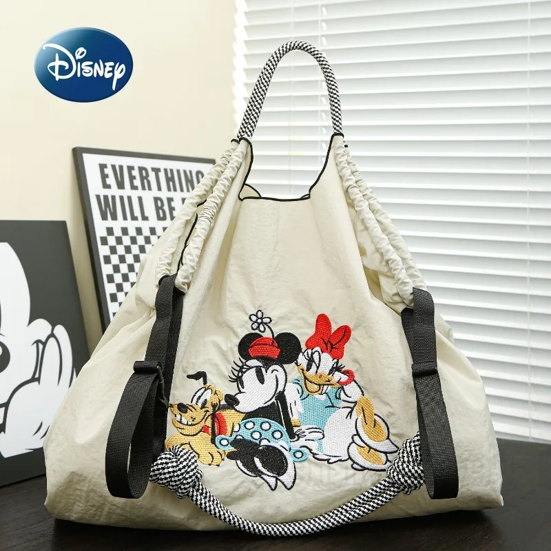 Disney Nieuwe Dames Schoudertas Schuine Tas Grote Capaciteit Luxe Merk Mode Dameshandtas Geborduurde Opbergtas Hoge Kwaliteit