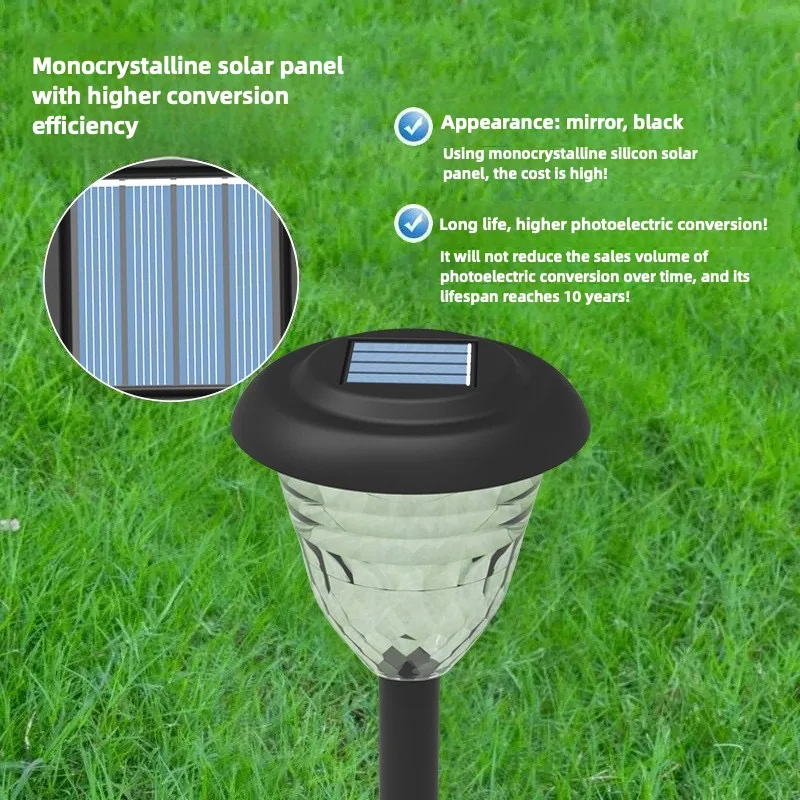 Solar Power Light Lawn Lights Garden Landscape Lights Outdoor Waterproof IP55 LED Seven Color Lights Solar Lamp Outdoor