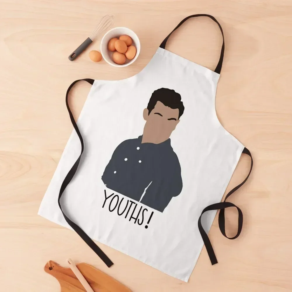 

Youths! Apron Chef Uniform Costume Waiter Cleaning Products For Home Woman Kitchen Apron