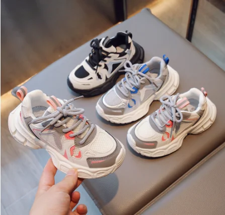 Chaussures de dehors pour Enfant, Baskets de Course Confortables et Décontractées, Nouvelle Collection Automne