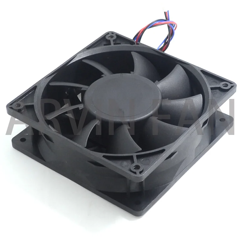 FFB1224SHE-ventilador de refrigeración, convertidor de gran volumen de aire, 12cm, 12038mm, 24V, 1.20A, 120x120x38mm, 120