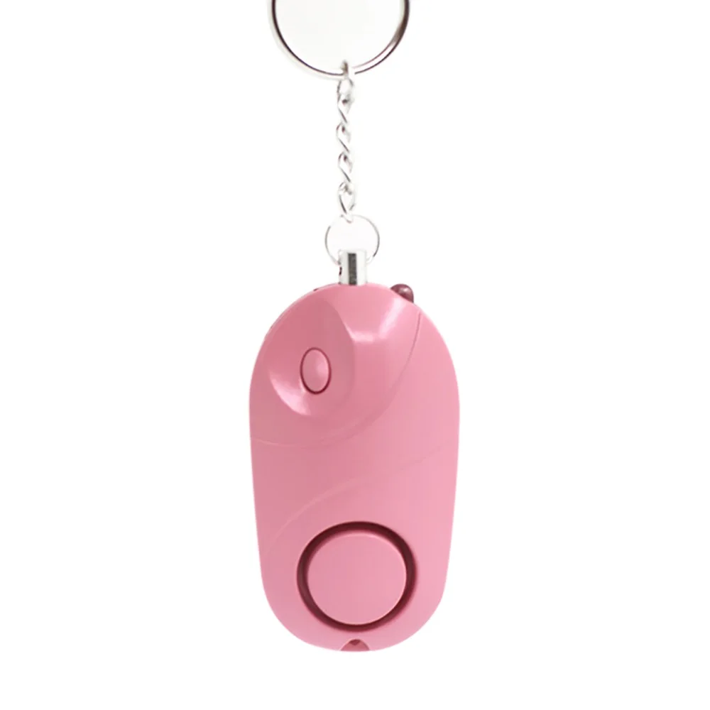 Personal Protection Siren Anti-attack Portable Keychain with LED Flashlight Women's Self-defense Alarm