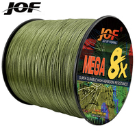 JOF New 8 Strands Fishing Line 300M Japanese Multifilament 100% PE Durable Wire Carp Super Strong Woven Thread Tackle