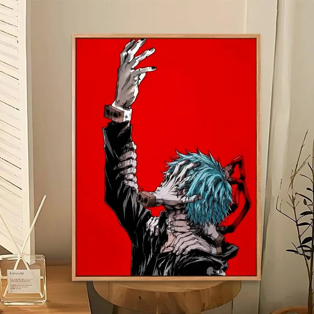 My H-Hero T-Tomura Shigaraki Poster Perfect Space Sticker Self Adhesive for Office Home Theater Wall Art Decor Fancy Gift - view 4