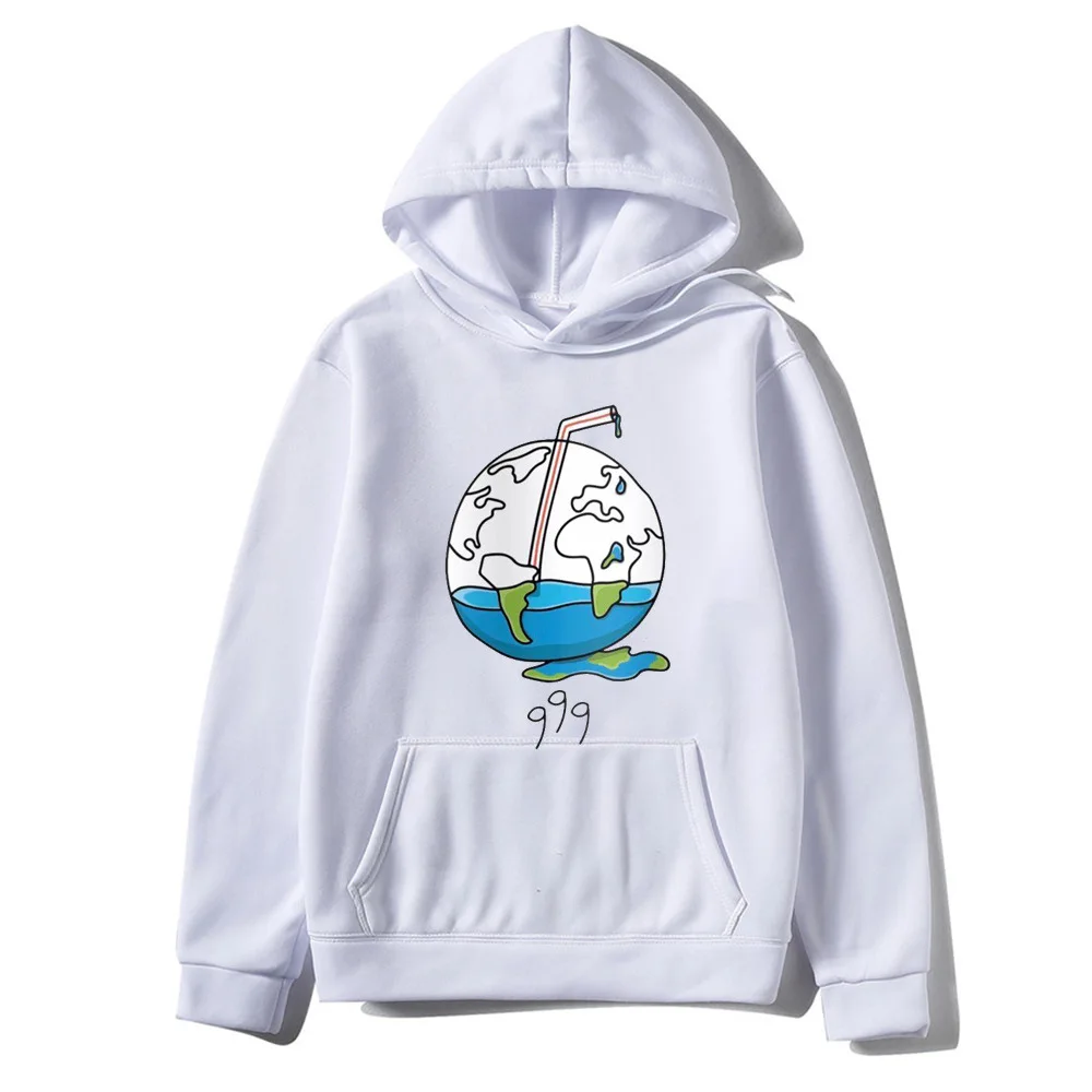 Juice WRLD-sudaderas con capucha para hombre y mujer, jerséis informales de Hip Hop a la moda, ropa de calle negra para otoño, Juicewrld