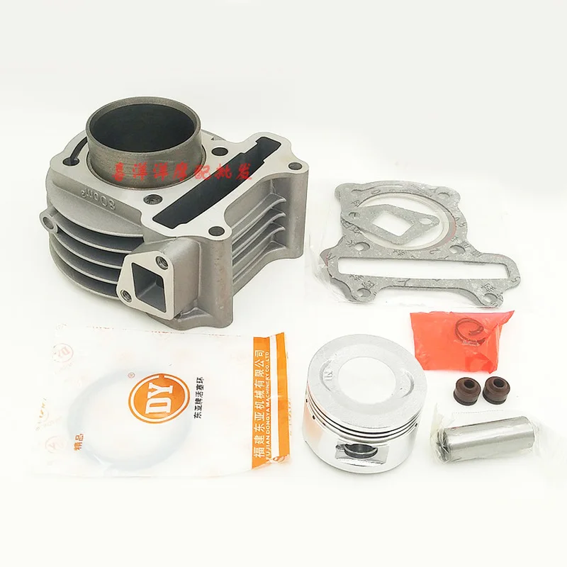 Motorcycle Cylinder Kit STD 44mm 47mm 50mm Big Bore For 139QMB 139QMA GY6 50cc-100cc Moped Scooter ATV QUAD Dirt Bike TaoTao