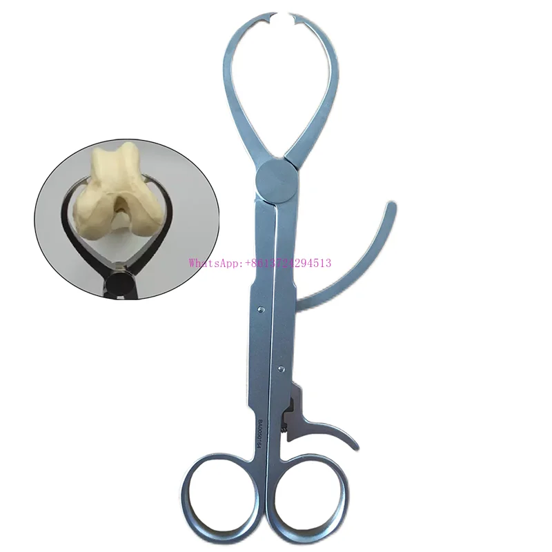 Surgical Medical Animal Pet Veterinary Orthopedic Instruments Reduction Forceps With Limit