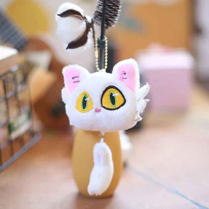 Kawaii Suzume No Tojimari Daijin gato llavero figura Anime figura de acción muñeca de escritorio colección juguete para regalo de niño