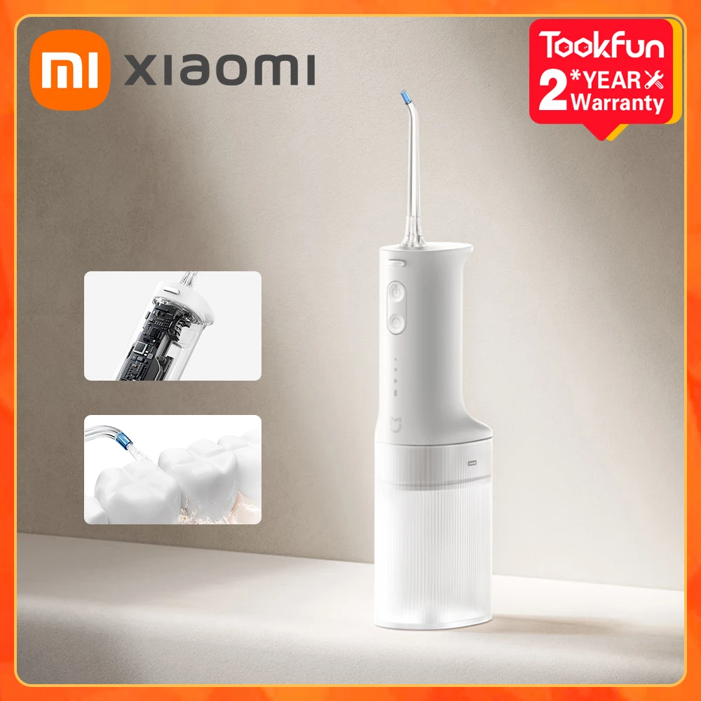 2024 XIAOMI MIJIA Tragbare Munddusche 2 MEO 705 Dental Zahnaufhellung Flosser bucal zahnreiniger waterpulse Wasserfaden