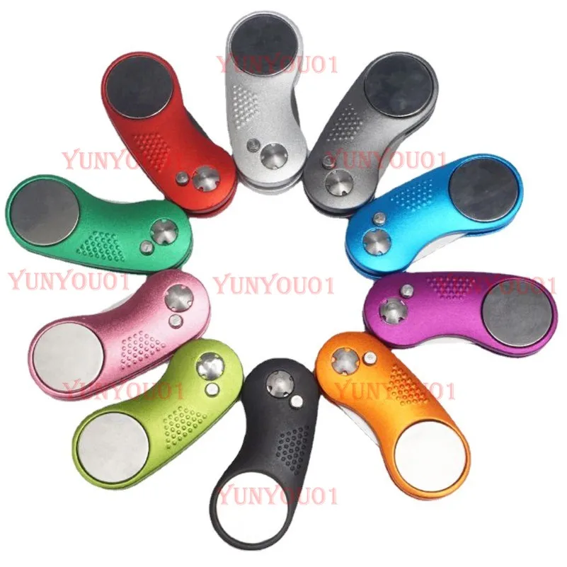 

Зеленая вилка для гольфа, инструмент для ремонта курса моды Curve