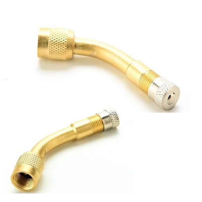 Car Motorcycle Bicycle Tire Valve Extender 90 135 Degree Stem Kit Air Pump Adapter Extension Tool view 6
