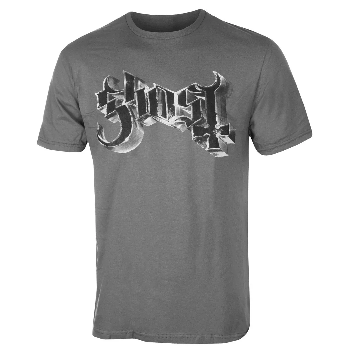 Ghost The Band Night Town Skull Print T-Shirt Retro Horror Rock Streetwear Casual Unisex – Detail 3