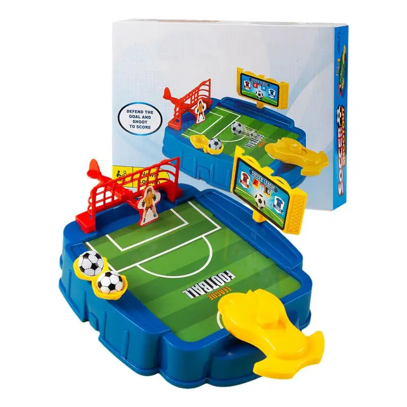 Tabletop Soccer Game Mini Football Soccer Game Board Desktop Game Family Game Competitive Sports Games Enhances Hand-Eye