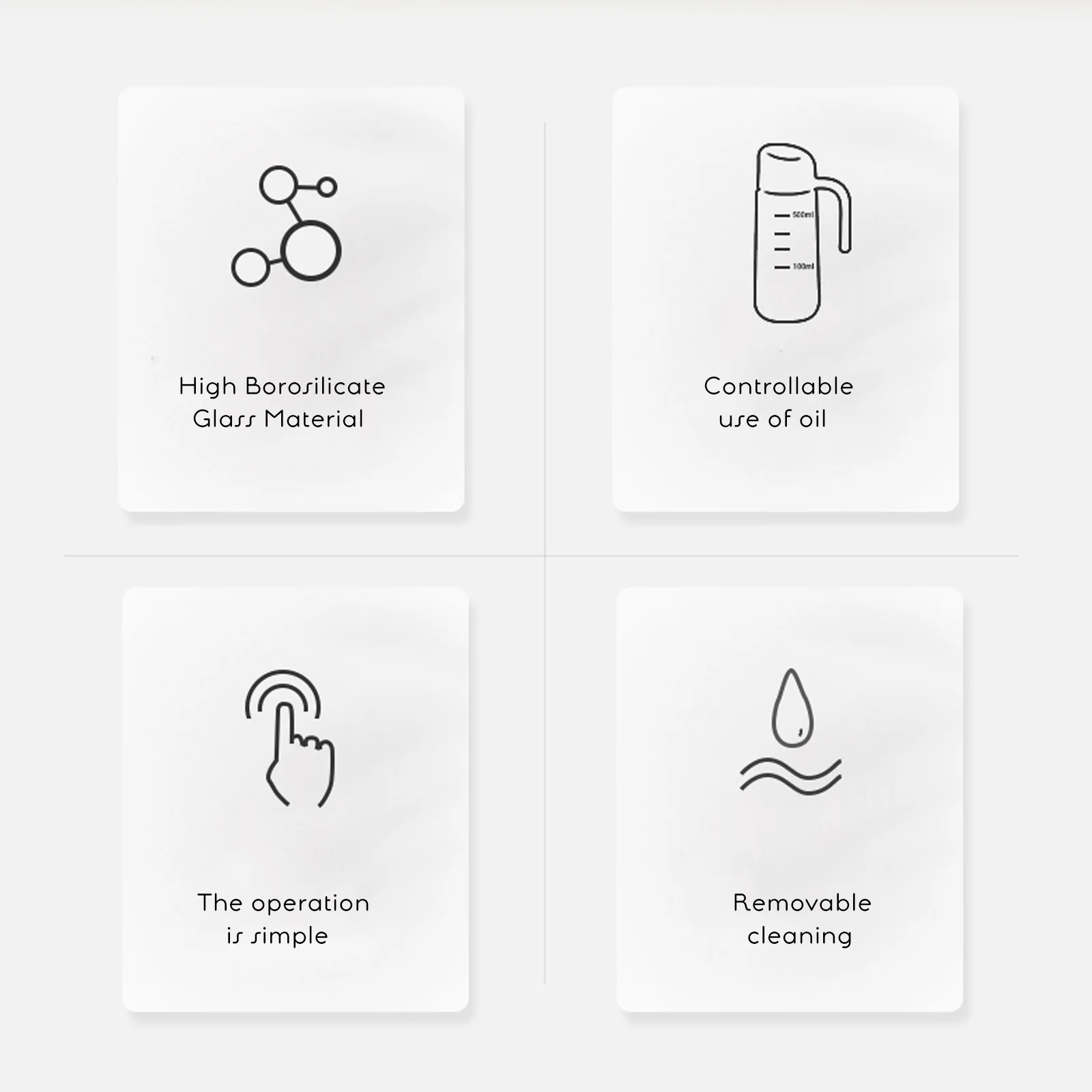 1 قطعة غلاية قهوة زجاجية متعددة الوظائف مادة ممتازة طويلة الأمد إبريق شاي قهوة ناعم براد شاي زجاجي #6