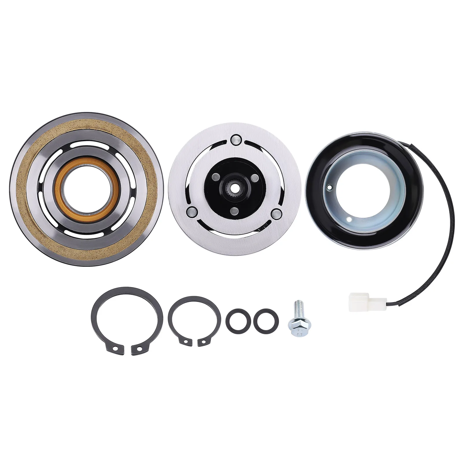 AC Compressor Clutch Assembly Repair Kit for Mazda 3 2004-2009 2022254 BP4S61K00