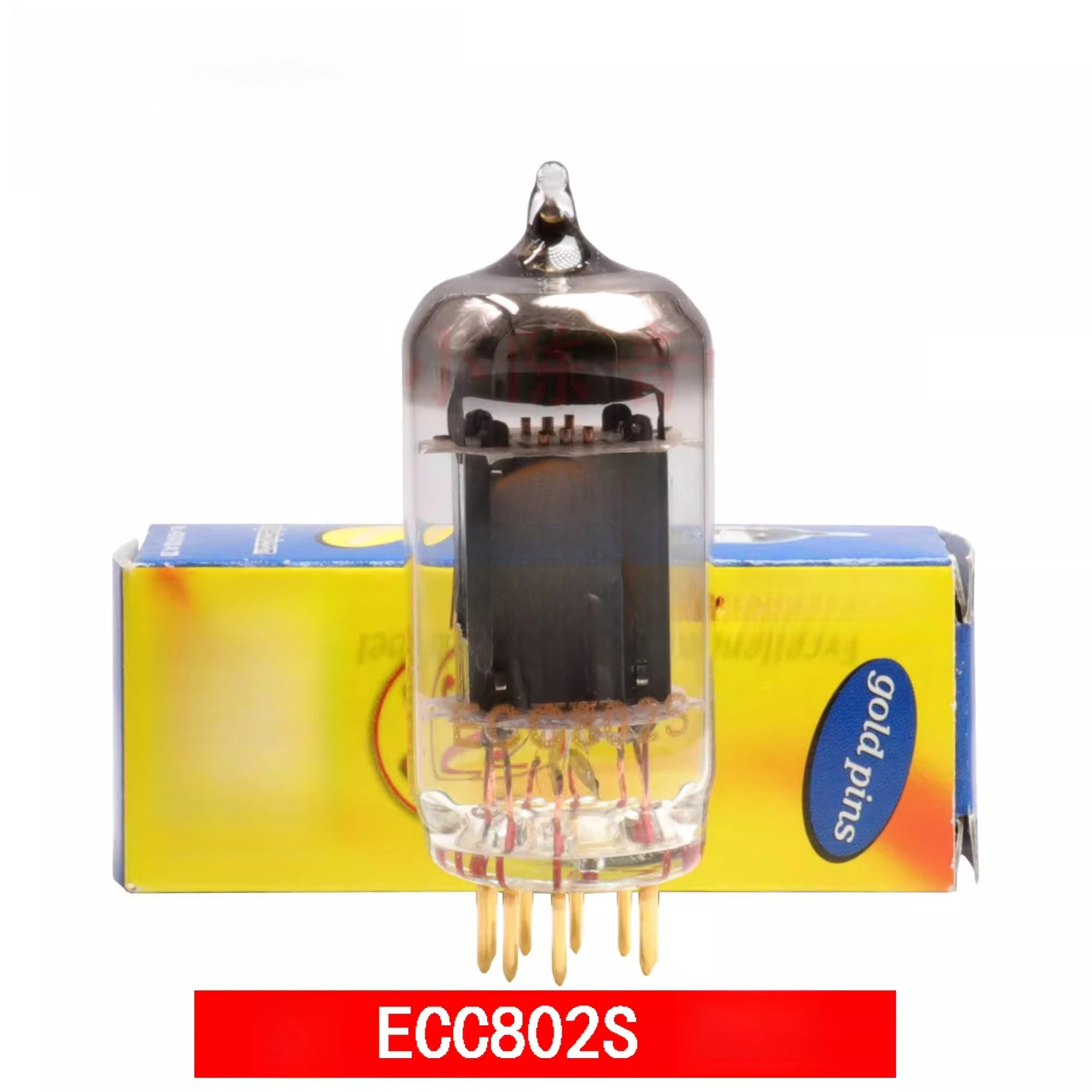 For Czech JJ 12AX7/ECC803S U7/ECC802S T7/ECC81 6922 gold foot long screen tube