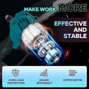 6 بوصة لاسلكي محمول فرش المنشار الكهربائي شجرة فرع بالمنشار بالمنشار أداة حديقة النجارة لبطارية ماكيتا 18 فولت أعلى 10 منشار كهربائي صغير لمبيعات - رقم 10