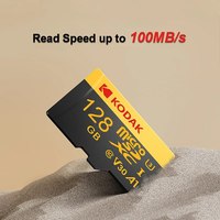 KODAK Micro Card Driving Recorder 128GB Micro SD Memory Card For Mobile Phone PC Earphone Speaker HD Camera Game Switch