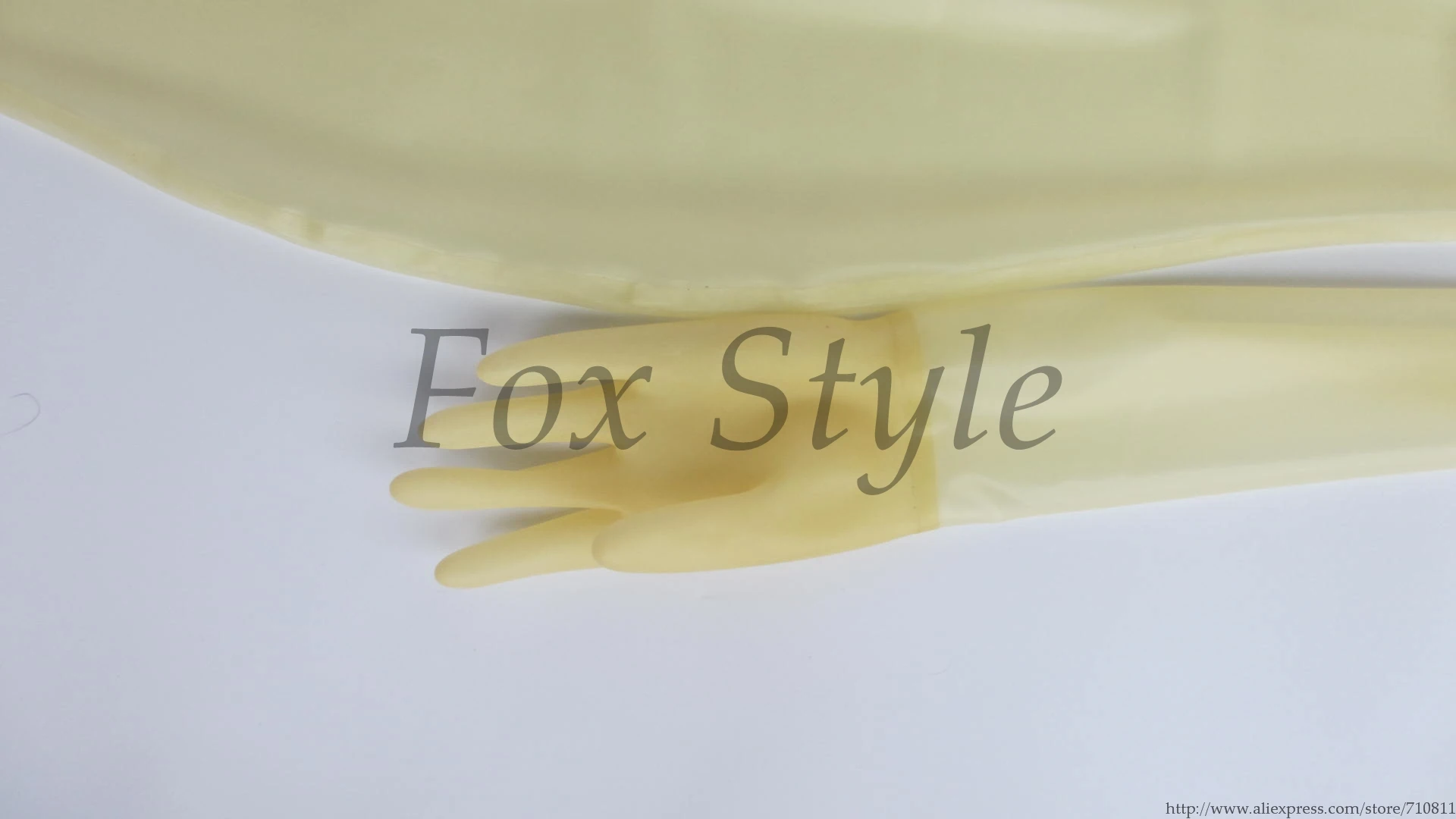 زي رجالي من المطاط الشفاف بغطاء كامل 0.3 ملم من اللاتكس مع سحاب خلفي