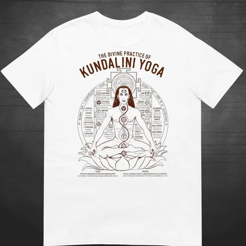 Babaji Kundalini Yoga Camiseta Consciência Meditação Espiritual A Prática Divina Yogananda Kriya