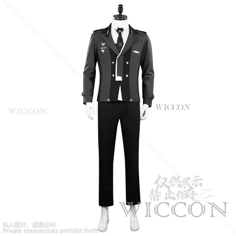 Anime Game Love And Deepspace NEW Costume Sylus Cosplay Costume Wig Suit DK Uniform Daddy Xavier Rafayel Zayne Halloween Party