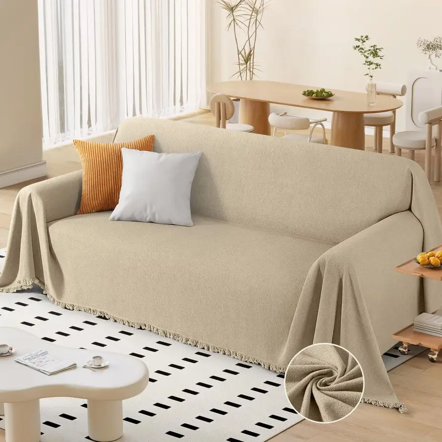 

Чехол-покрывало для дивана, толстый, прочный, для дивана с 3 подушками, моющийся, для владельцев домашних животных, защитный чехол для дивана