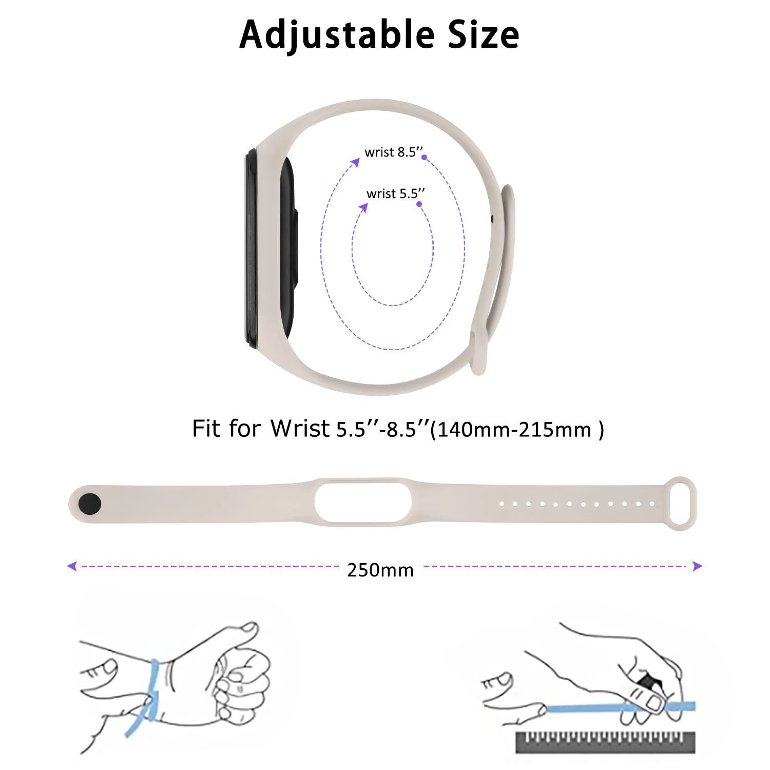 Band For Xiaomi Mi Band 6 5 4 3 Strap Soft Silicone Watchband Bracelet For Xiaomi Miband 6 5 4 3 Strap Wristband Replacement