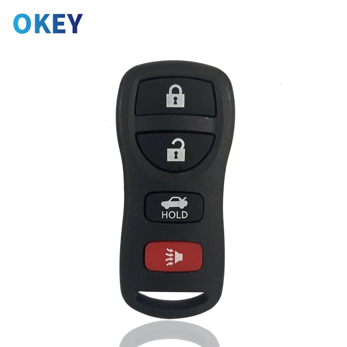 

Okey Remote Car Key Shell Replacement 3/4Button For Nissan/Infiniti Frontier Murano Armada Pathfinder Versa Altima Maxima Xterra