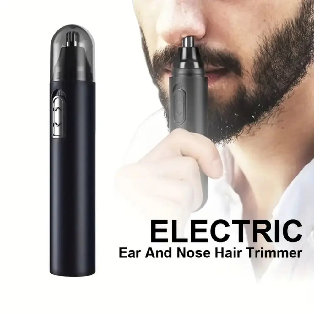 

Portable Electric Nose Hair Trimmer Waterproof Electric Portable Nose Hair Trimmer Painless Washable Facial Hair Removal Nose