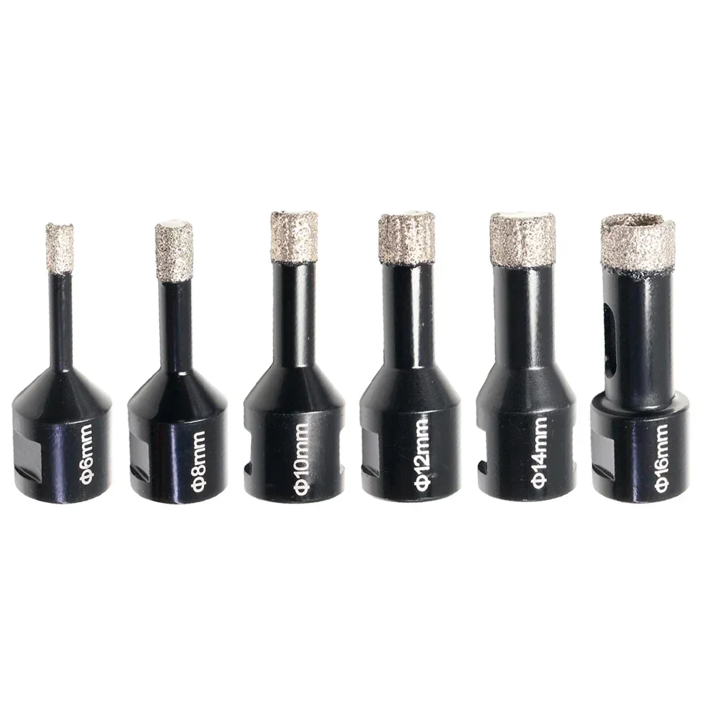 

6-16mm M14 Brazed Diamond Drill Bits Hole Saw Opener Cutter Tile Marble Concrete Drilling Tools For Grinder