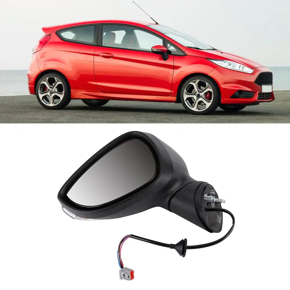 For Ford Fiesta Mk7 08 12 Left Electric Wing Mirror with Turn Light