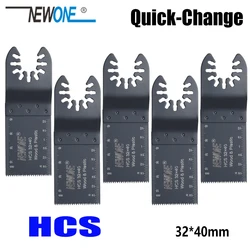 NEWONE 32*40mm HCS Quick-change/Release Saw Blades fit Power Oscillating Tools multi-function tool for Cutting Wood/plastic