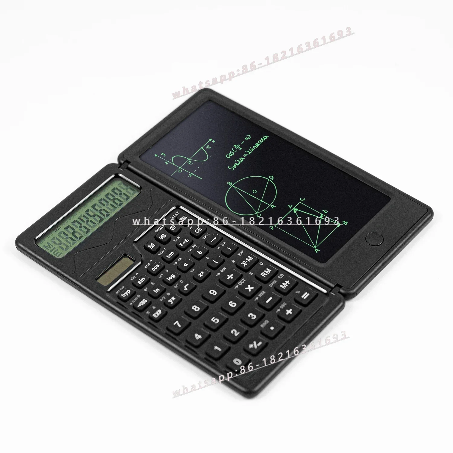 2006GOOD Solar Function Calculator Tablet Portable 10-digit Digital Display Computer