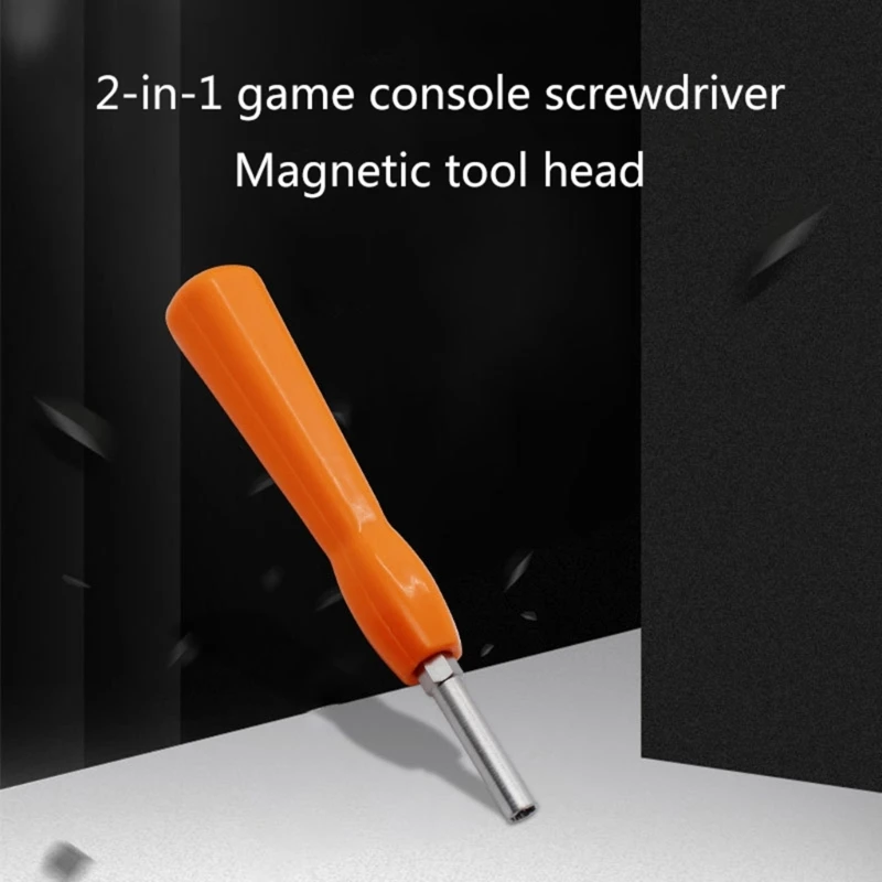 652F Screwdriver Set Security Screwdriver Bit Set 3.8mm 4.5mm Security Screwdriver Bits for SNES N64 Console Game Cartridges