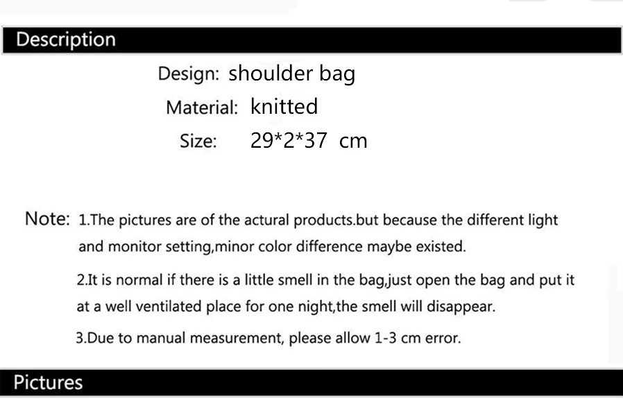 Neue Trend frauen Tasche Häkeln Handtasche Retro Gestrickte Einfarbig Hohl Top-griff Einkaufstasche Reise Shopper Schulter tasche – Detail 2
