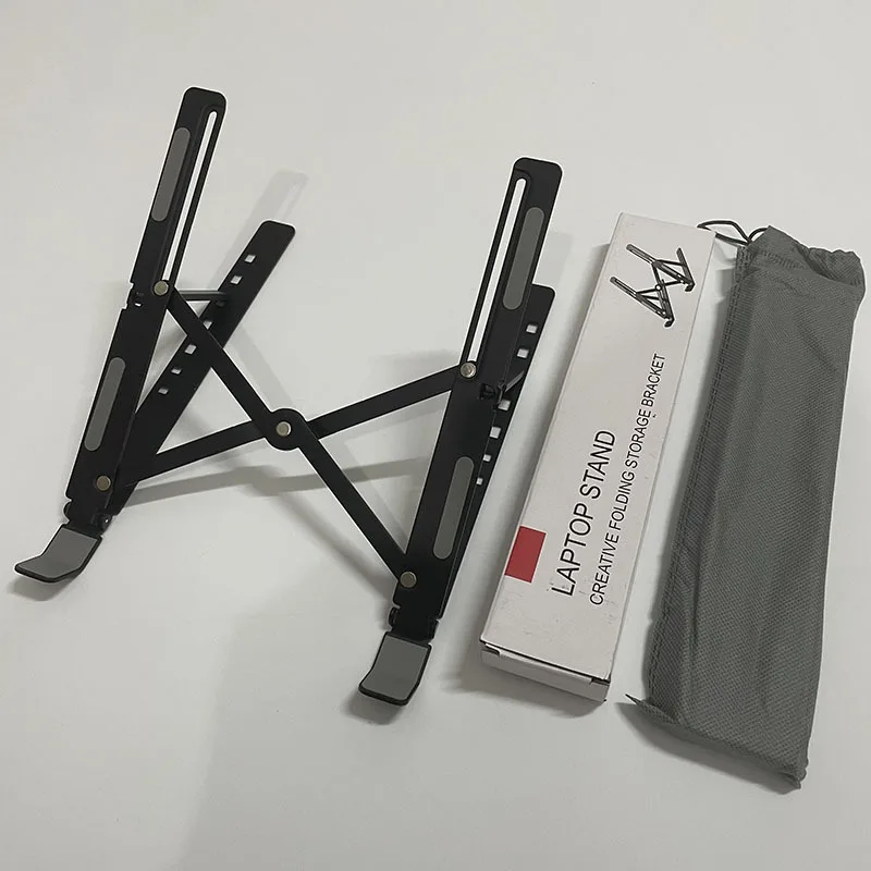 Foldable Laptop Stand, Adjustable Aluminum Computer Stand, Desktop Portable Laptop Stand, Ergonomic Tablet Stand, 13-17.3 Inches
