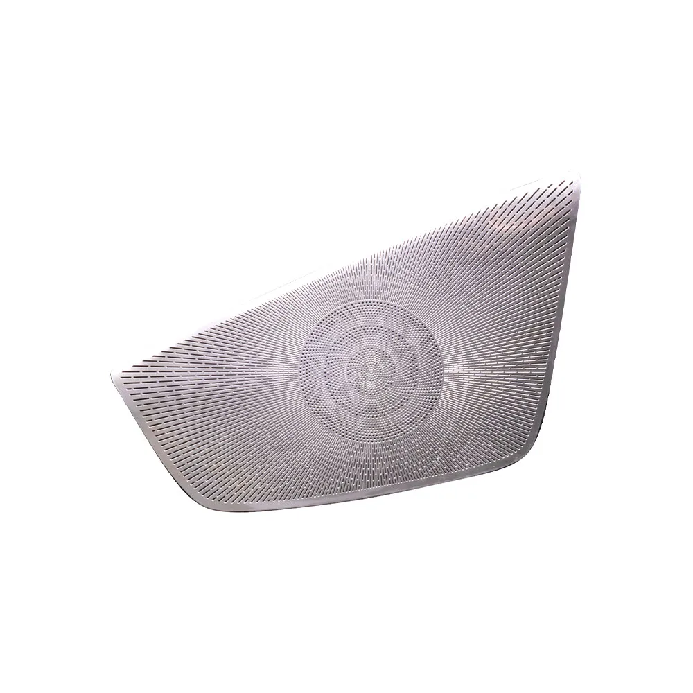 For New Xpeng P7 2025 Central Control Dashboard Horn Cover Automotive Modification Parts Stainless Steel Protective Cover