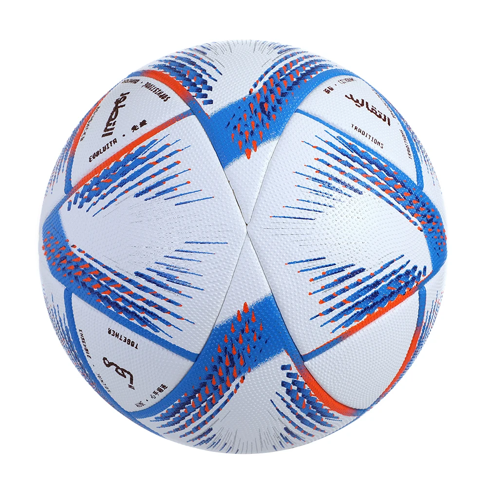 2023 High Quality Soccer Ball Official Size 5 PU Material Seamless Wear Resistant Match Training Football Futbol Voetbal Bola