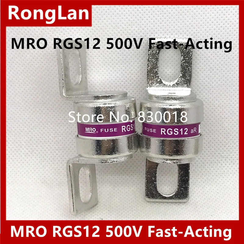 RGS12-135A MRO Mingrong Fast Fuse  RGS12 CR2L GSB 60A 100A 110A 125A 135A 150A 160A 175A Fast-Acting--10PCS/LOT