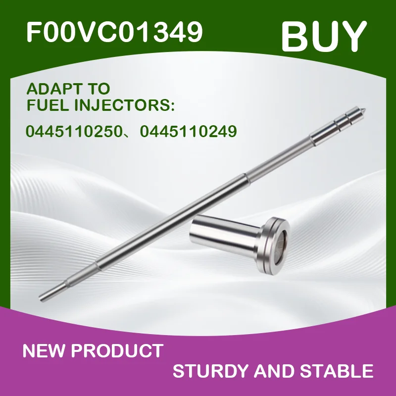 F00VC01349 4Pcs Valve Body Assembly Suit Combo of Auto Engine Applitable For 0445110250 0445110249 Diesel Fuel Injector YF1028