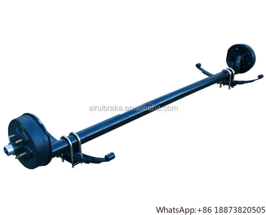 torsion shaft  trailer axle suspension Horse trailer Dropped Axle electric braked Trailer accessories for rv use