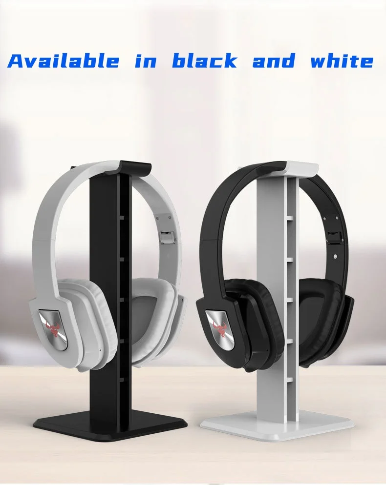 Flexible Bluetooth Earphone Stand Holder, Headphone Headset, Mount Supporting, Hanger for Gamer, PC, Mobile Phones, Desktop